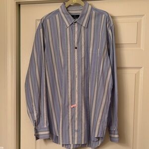 Bugatchi Men's Multicolor Striped Button Down Shirt